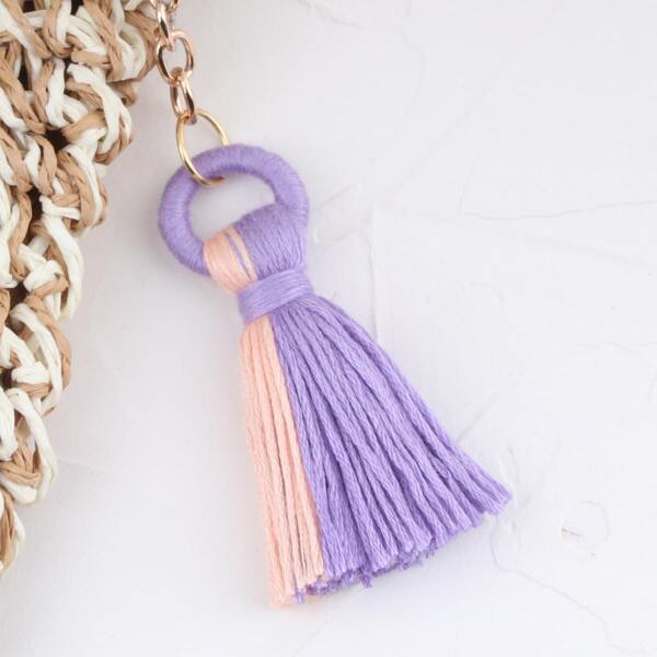 

Tassel Pendant Keychain, Multicolor