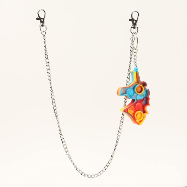 

1pc Belt Chain, Multicolor