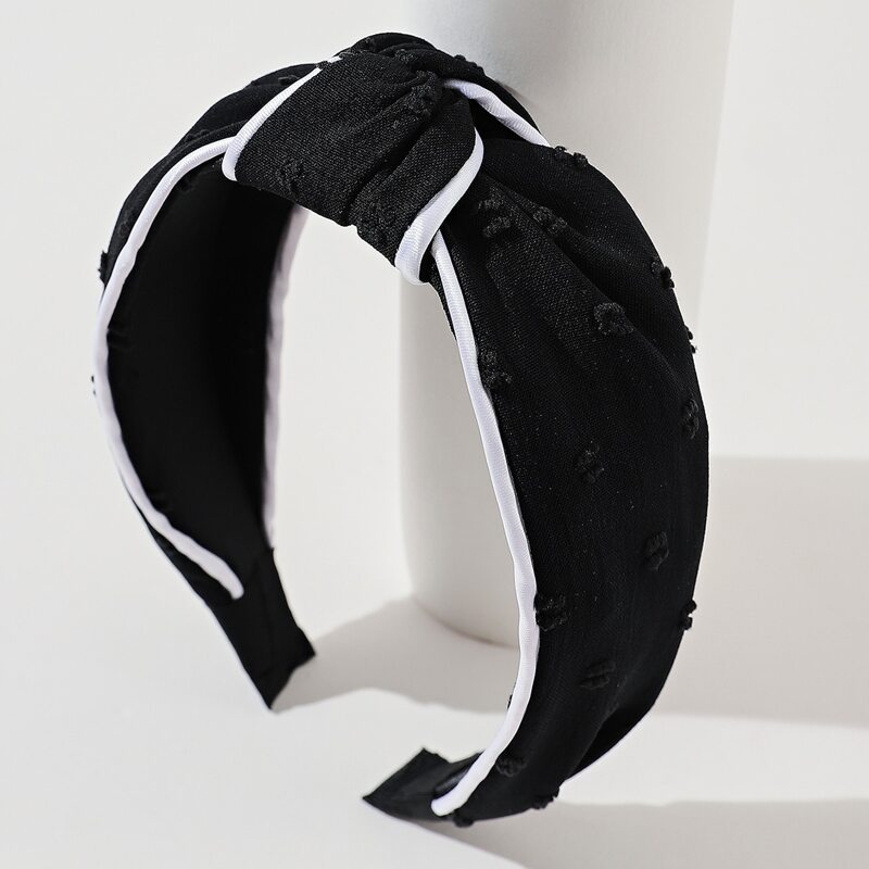 

Knot Hair Hoop, Black