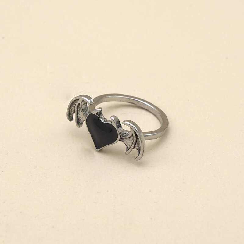 

1pc Heart Ring, Silver