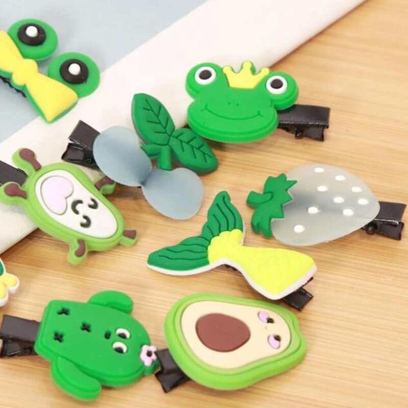 

10pcs Cartoon Graphic Hair Clip, Multicolor