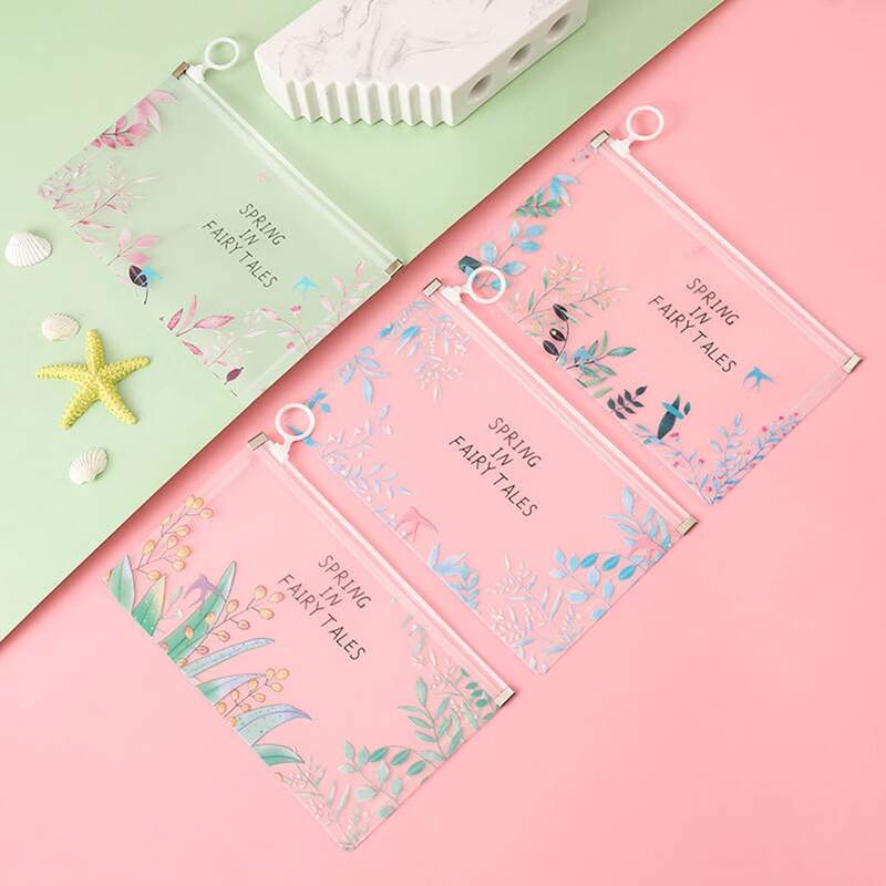 

4pcs Leaf Face Cover Storage Bag, Multicolor
