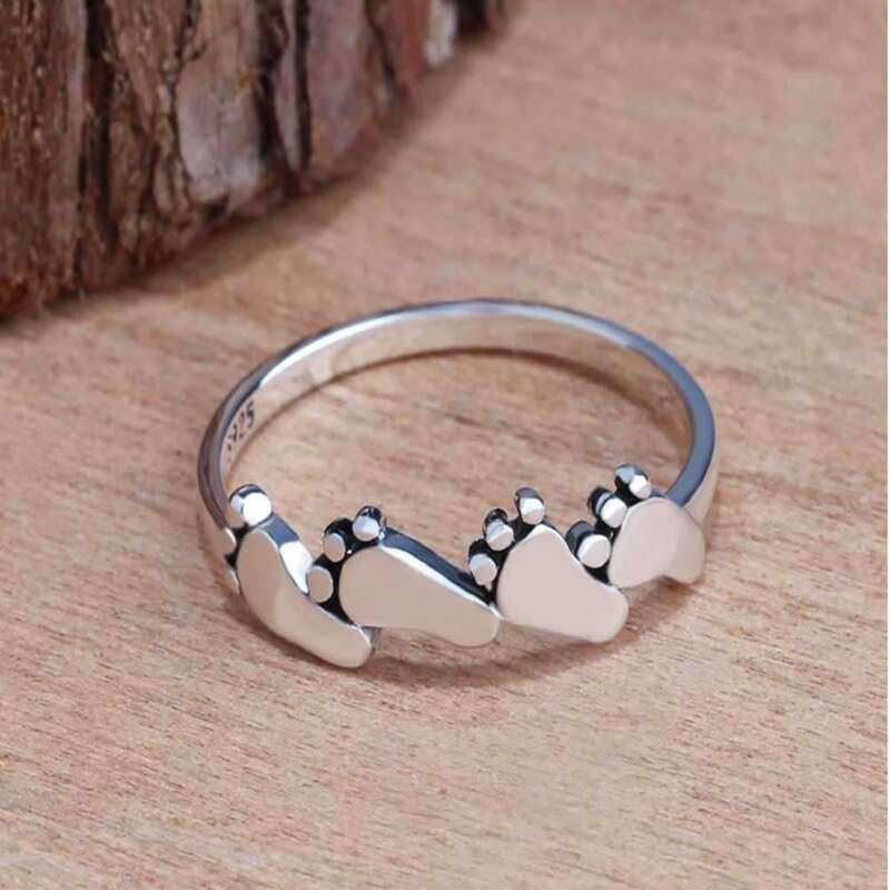 

Foot Decor Ring, Silver