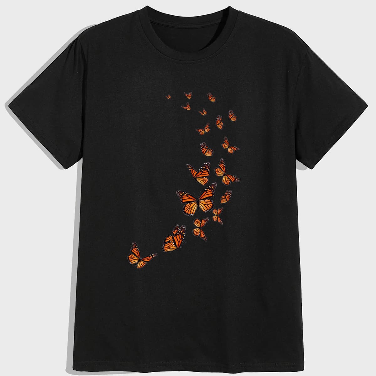 

Guys Butterfly Graphic Tee, Black