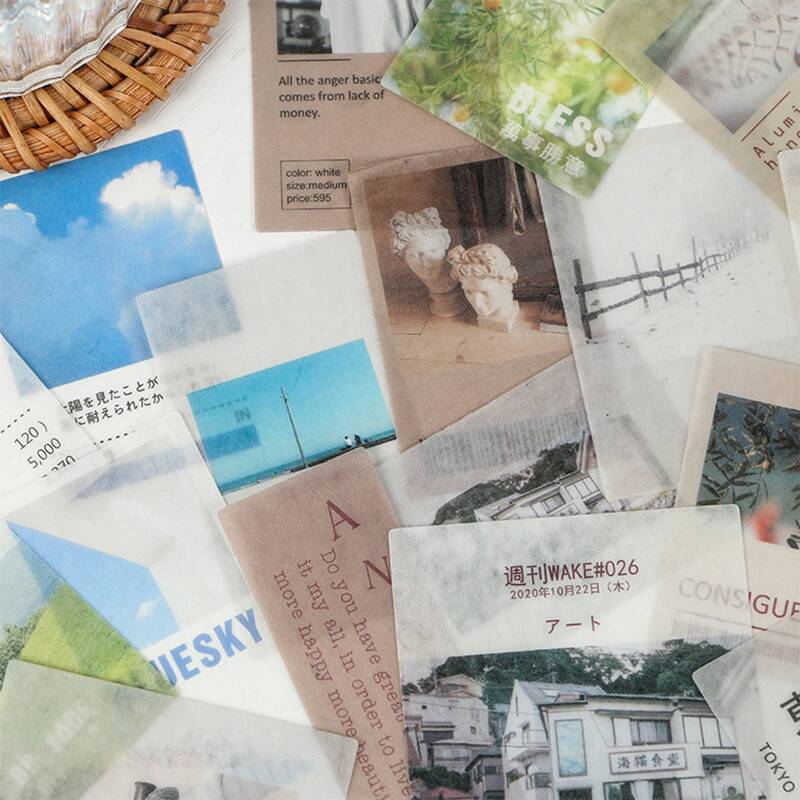 

40pcs Random Material Paper, Multicolor