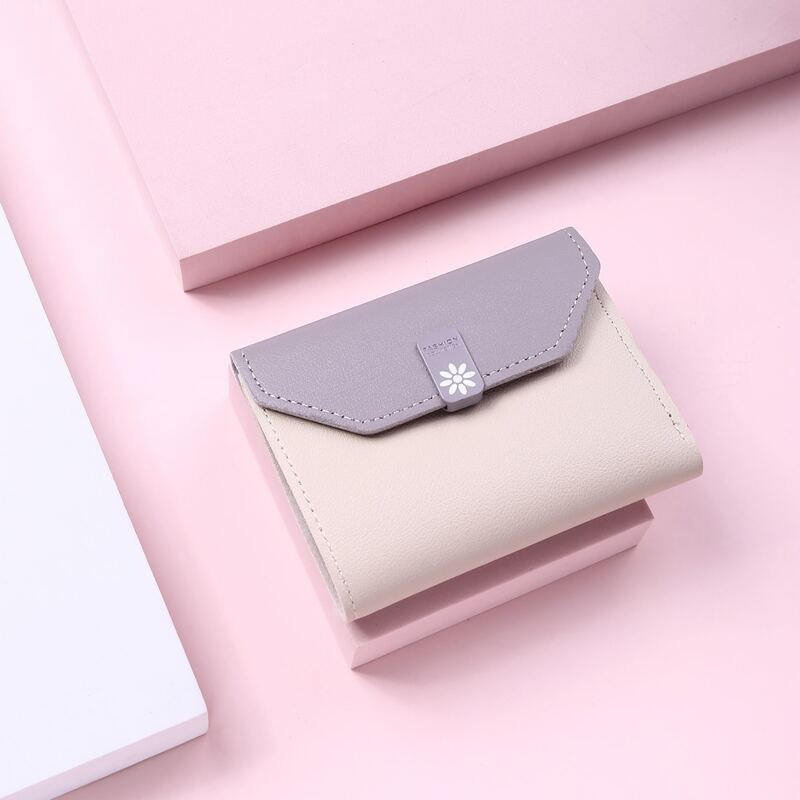 

Colorblock Flap Purse, Multicolor