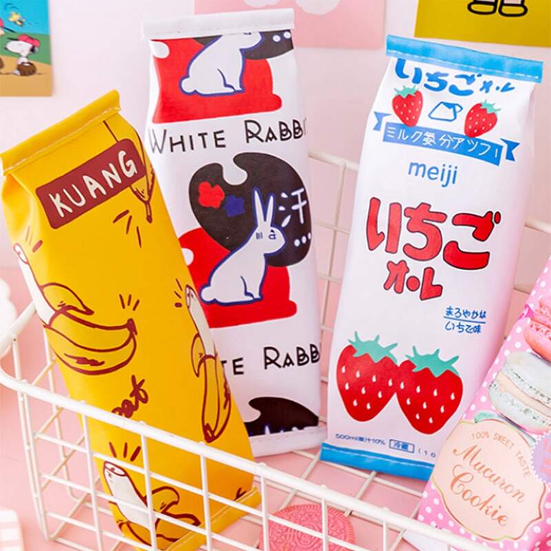 

1pc Cartoon Graphic Random Pencil Bag, Multicolor