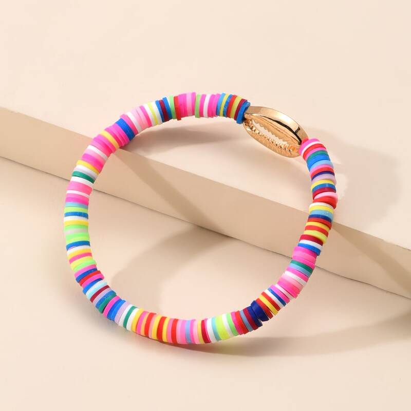 

Shell Decor Bracelet, Multicolor