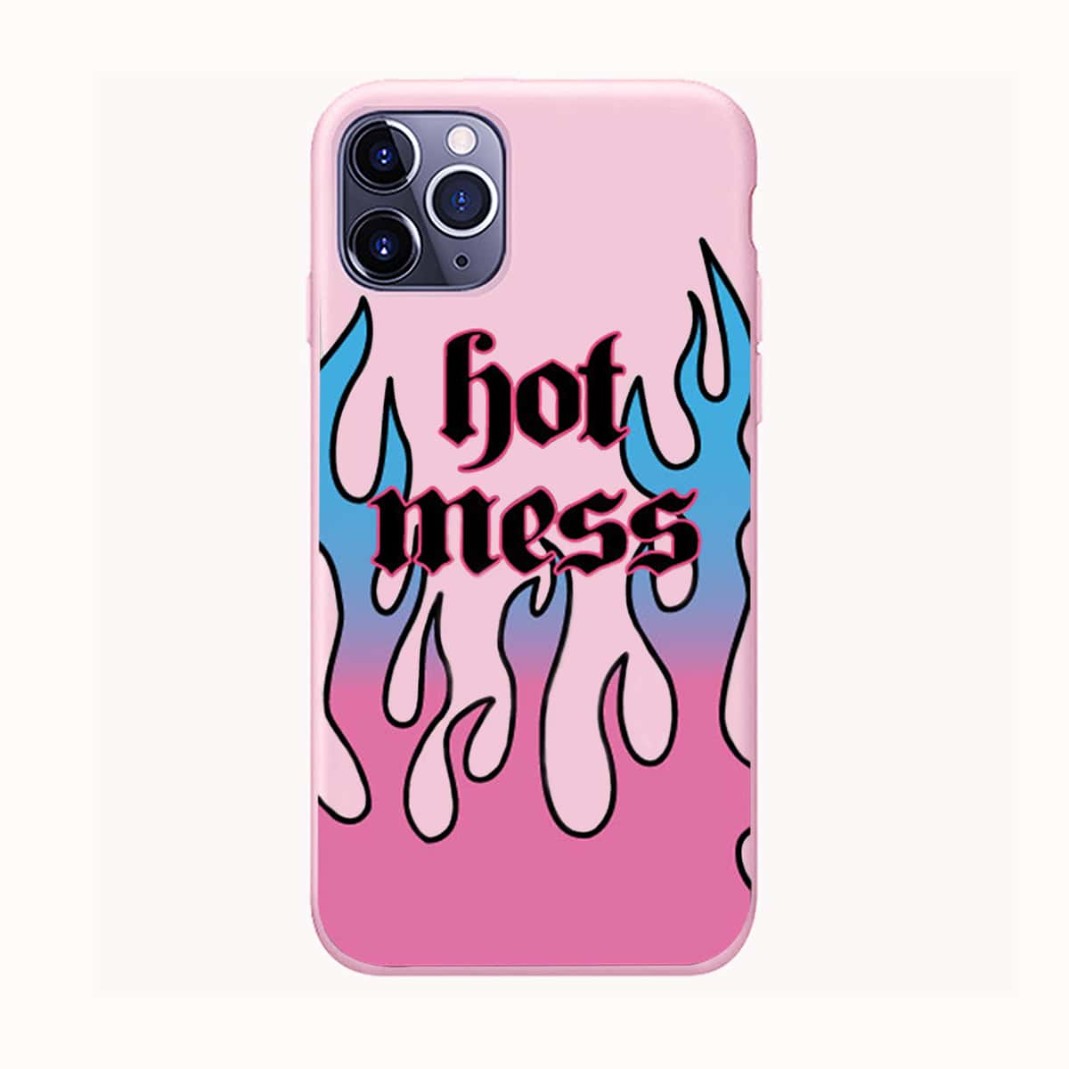 

Letter Graphic Phone Case, Multicolor