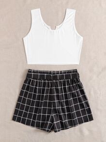 أطقم منسقة مقاسات كبيرة حزام الطرطان كاجوال