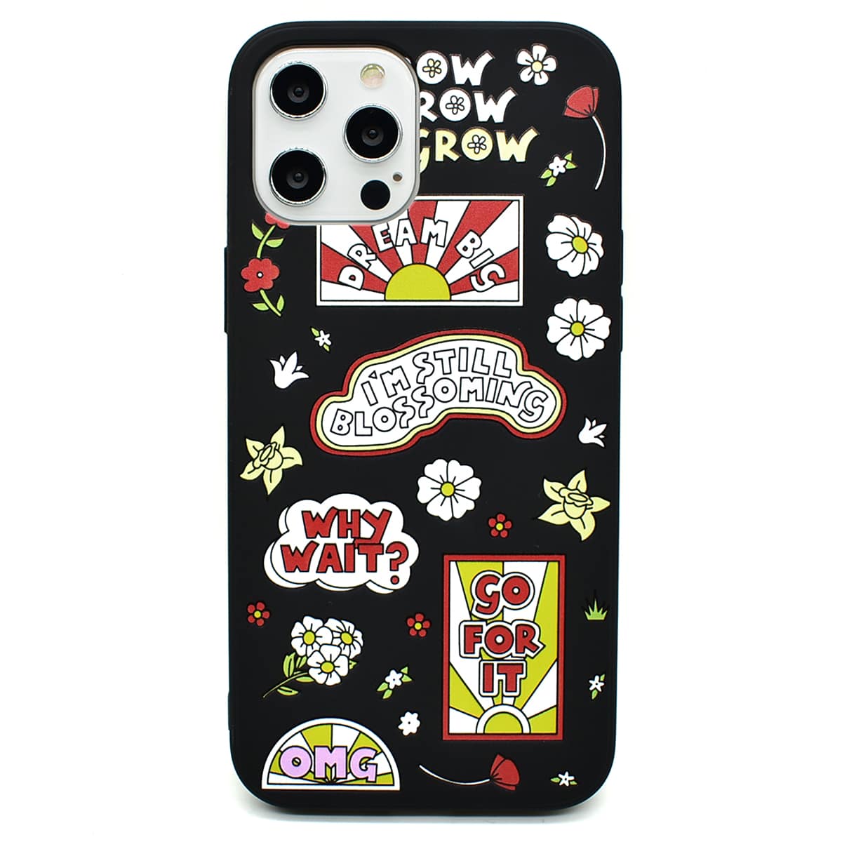 

Letter Graphic Phone Case, Multicolor