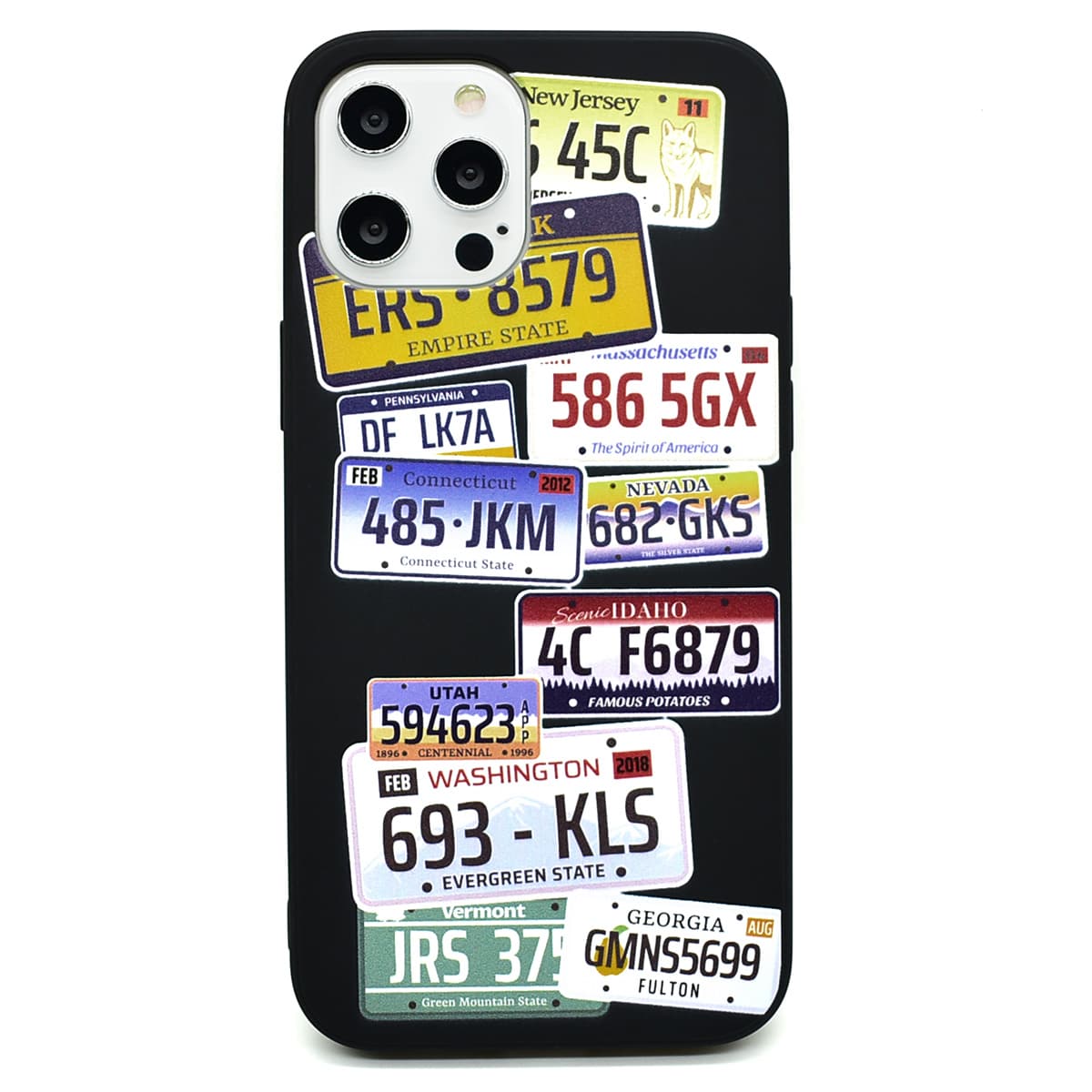

License Plate Phone Case, Multicolor