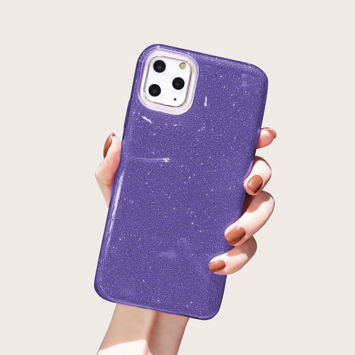 

Sparkly Glitter Phone Case, Purple