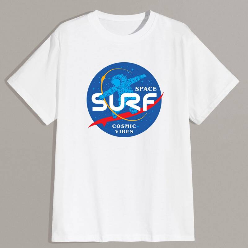 

Guys Letter Graphic Tee, White