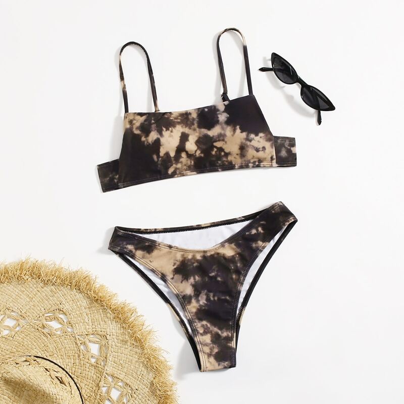 

Tie Dye Bikini Swimsuit, Multicolor