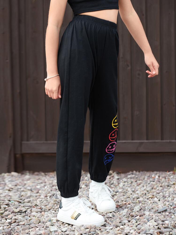 Pantalon de survêtement à motif de dessin animé