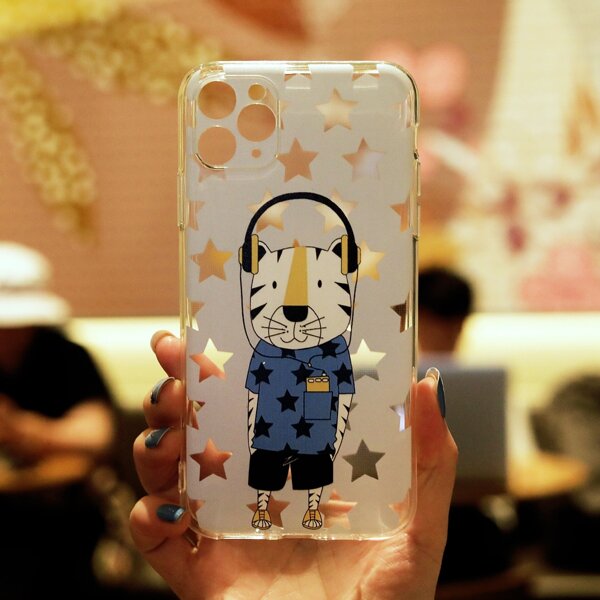 

Cartoon Graphic Phone Case, Multicolor