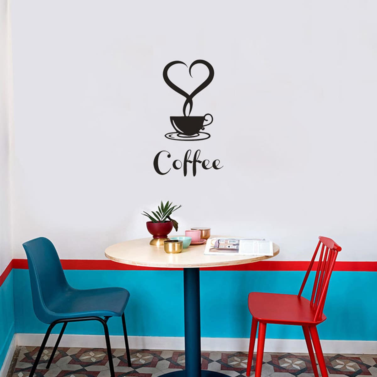 

Coffee Wall Sticker, Black