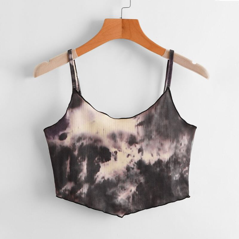 

Tie Dye Crop Cami, Multicolor