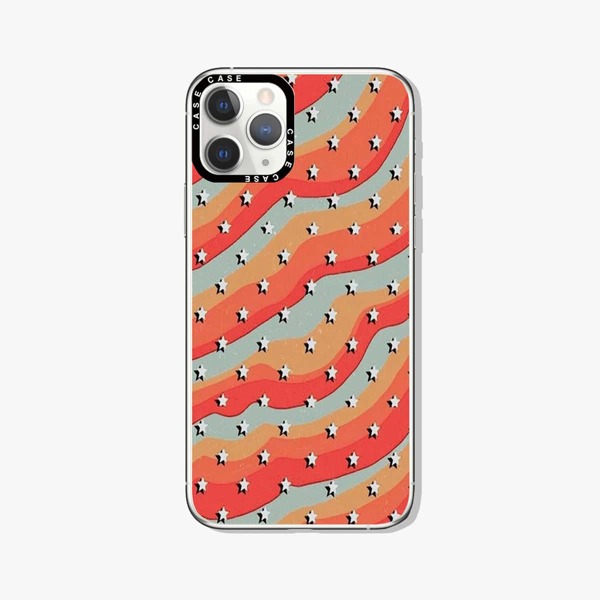 

Star Pattern Phone Case, Multicolor
