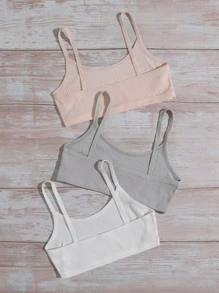 3 piezas set sujetador de canalé simple - Multicolor - Ver 2