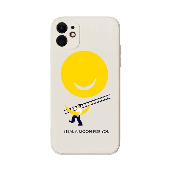

Cartoon Graphic Phone Case, Multicolor