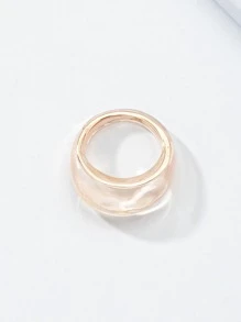 1pc Resin Ring - Multicolor - View 4