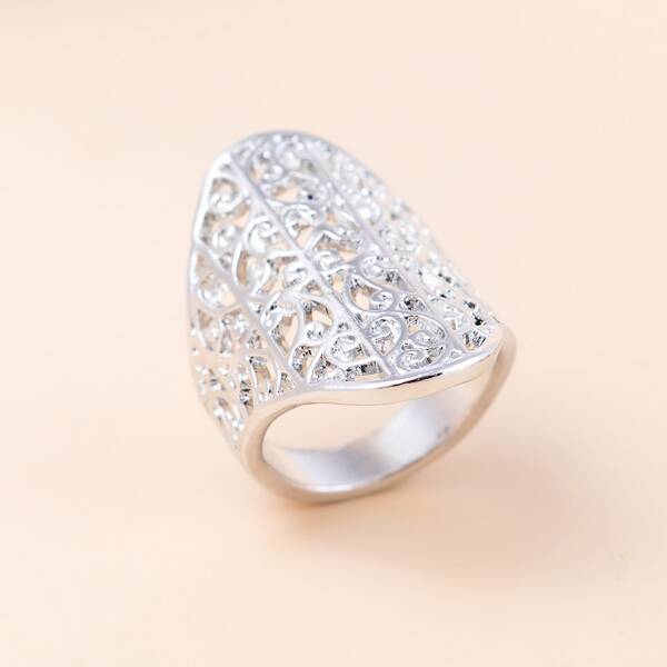 

Hollow Out Ring, Silver