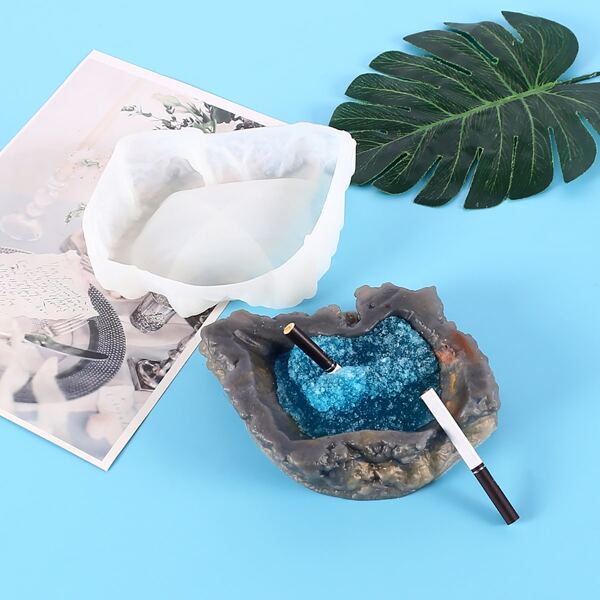 

1pc DIY Ashtray Epoxy Mould, White