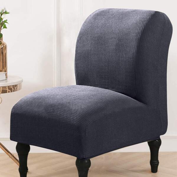 

Solid Color Single Sofa Slipcover, Grey