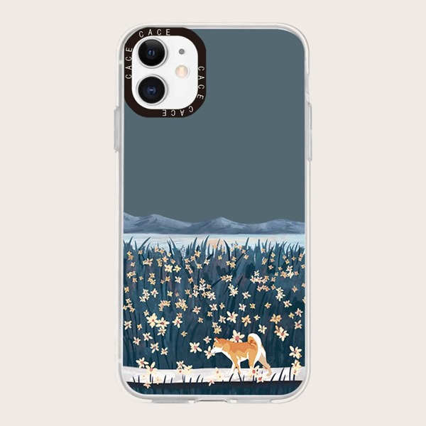 

Flower Pattern Phone Case, Multicolor