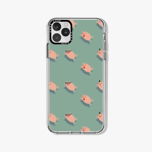 

Cartoon Pig Phone Case, Multicolor