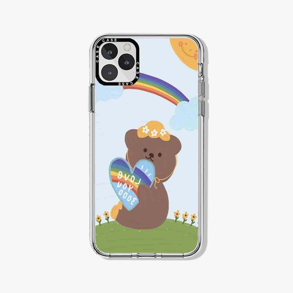 

Cartoon Bear Phone Case, Multicolor