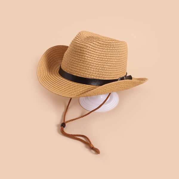 

Kids Straw Hat, Khaki