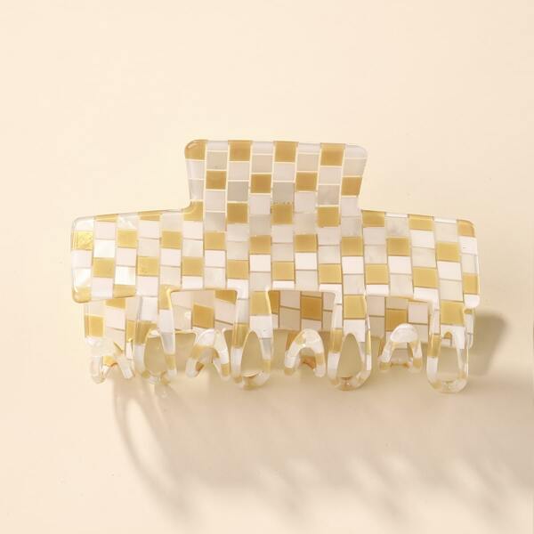 

Plaid Hair Claw, Multicolor