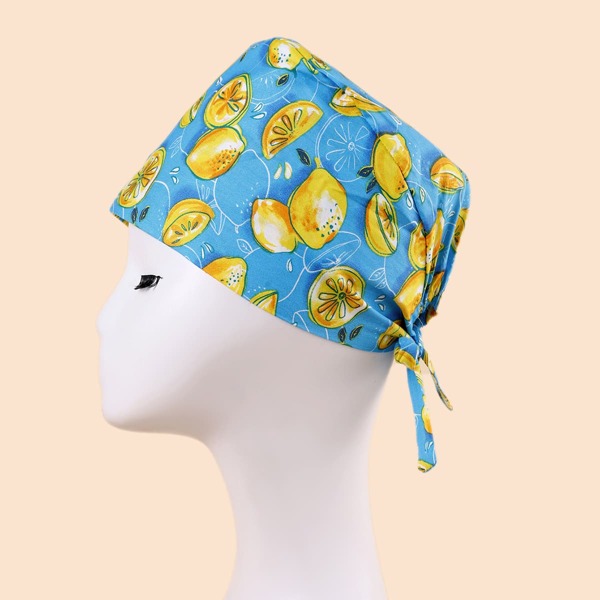 

Fruit Print Hat, Multicolor