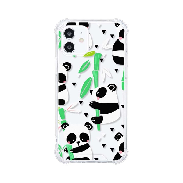 

Cartoon Panda Clear Phone Case
