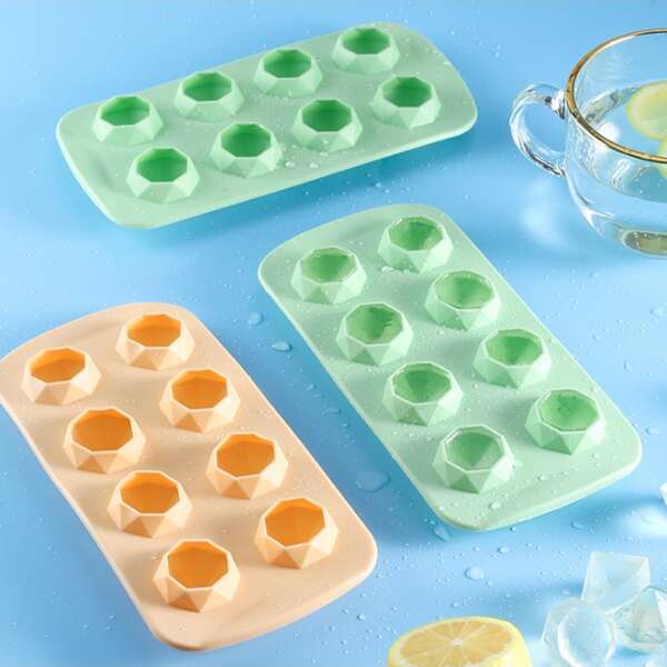 

1pc Random Ice Cube Mold, Multicolor