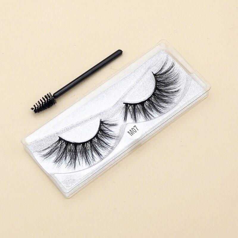 

1pair Volume Eyelashes & 1pc Brush, Black