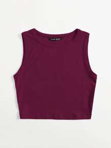 Muchica Camis Plain Casual - Purple - View 5