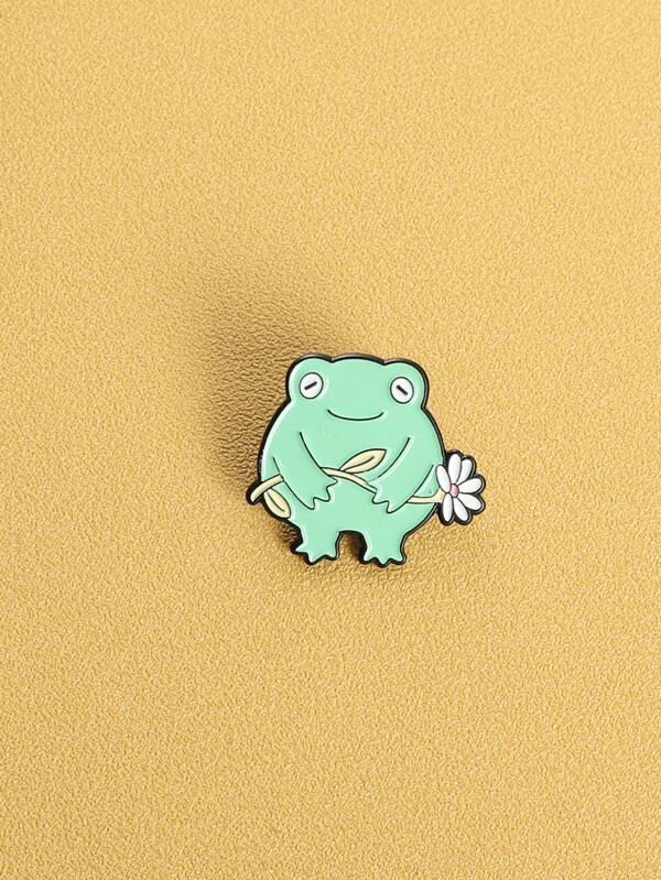 漫画のカエルのブローチ Shein Japan