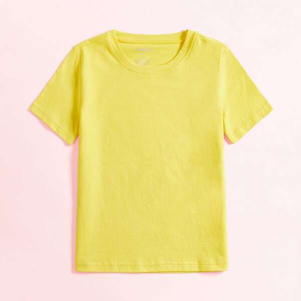 

Toddler Girls 1pc Solid Tee, Yellow
