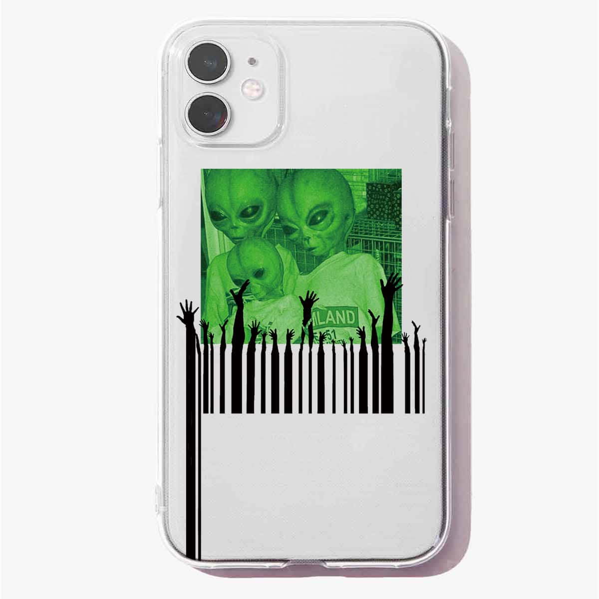 

Alien Graphic Phone Case, Multicolor