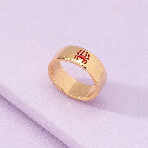 

Spider Pattern Ring, Gold