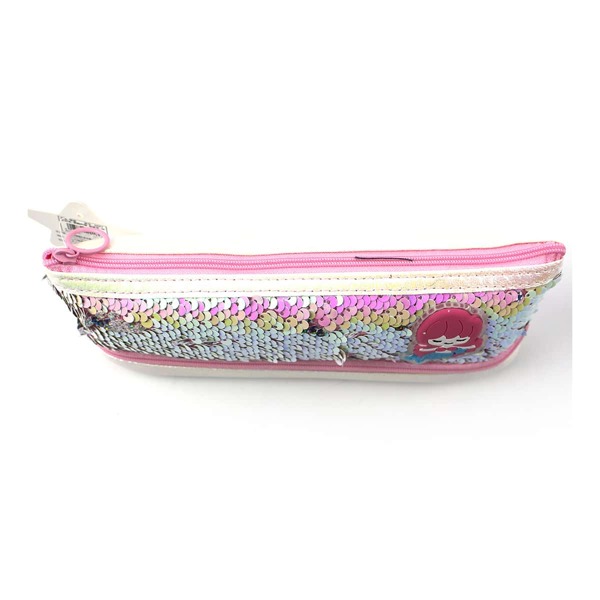 

Mermaid Decor Sequin Pencil Case, Champagne