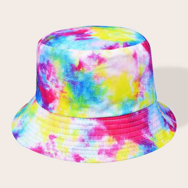 

Tie Dye Bucket Hat, Multicolor