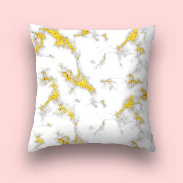 

Marble Pattern Cushion Cover Without Filler, Multicolor
