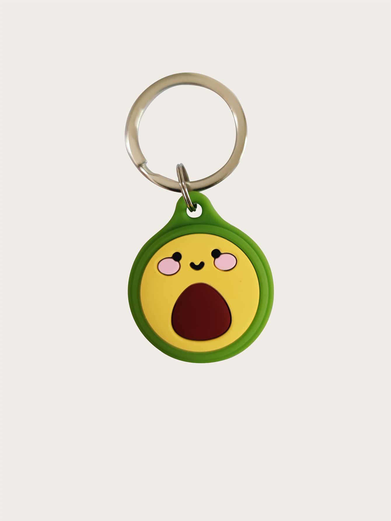 Cartoon Graphic Silicone Case & Key Ring Compatible With Apple Airtag - Multicolor - View 1