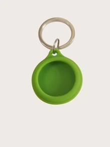 Cartoon Graphic Silicone Case & Key Ring Compatible With Apple Airtag - Multicolor - View 2