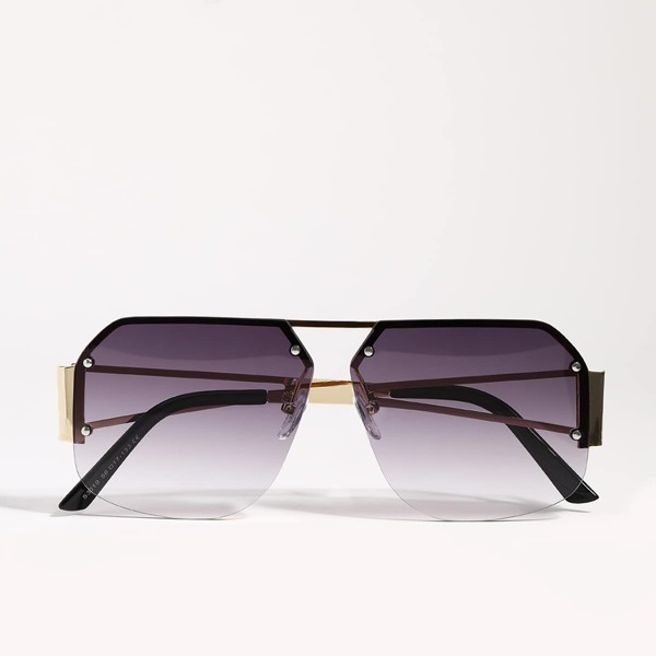 

Top Bar Semi Rimless Sunglasses
